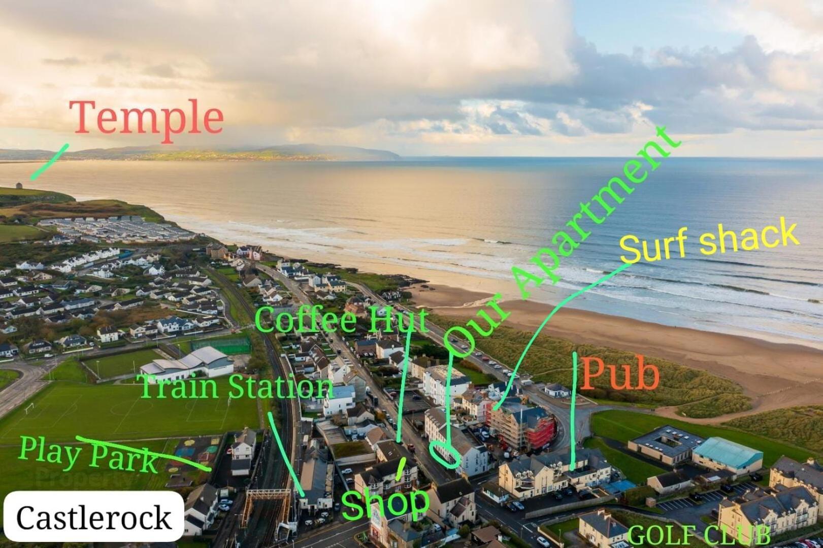 Marine Beach Escape Castlerock Beside Beach Golf Course And Pub Екстериор снимка
